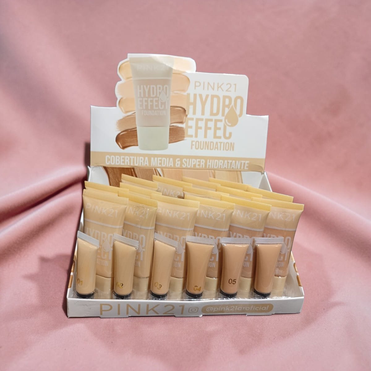 Base liquida Pink 21 Hydro Effect Foundation