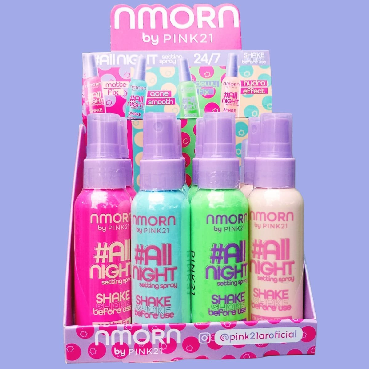 Spray Fijador  Pink 21 