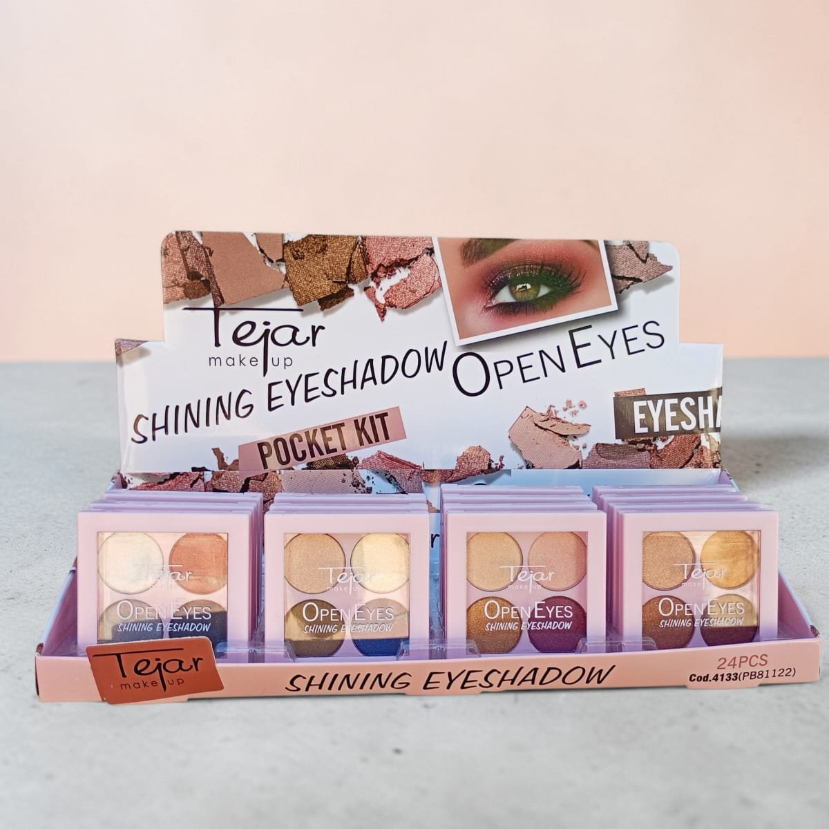 Sombras Open Eyes de Tejar Make Up